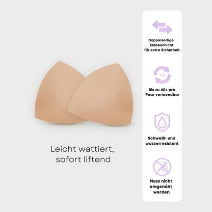 Curve Boosters | Selbstklebende unsichtbare Pads